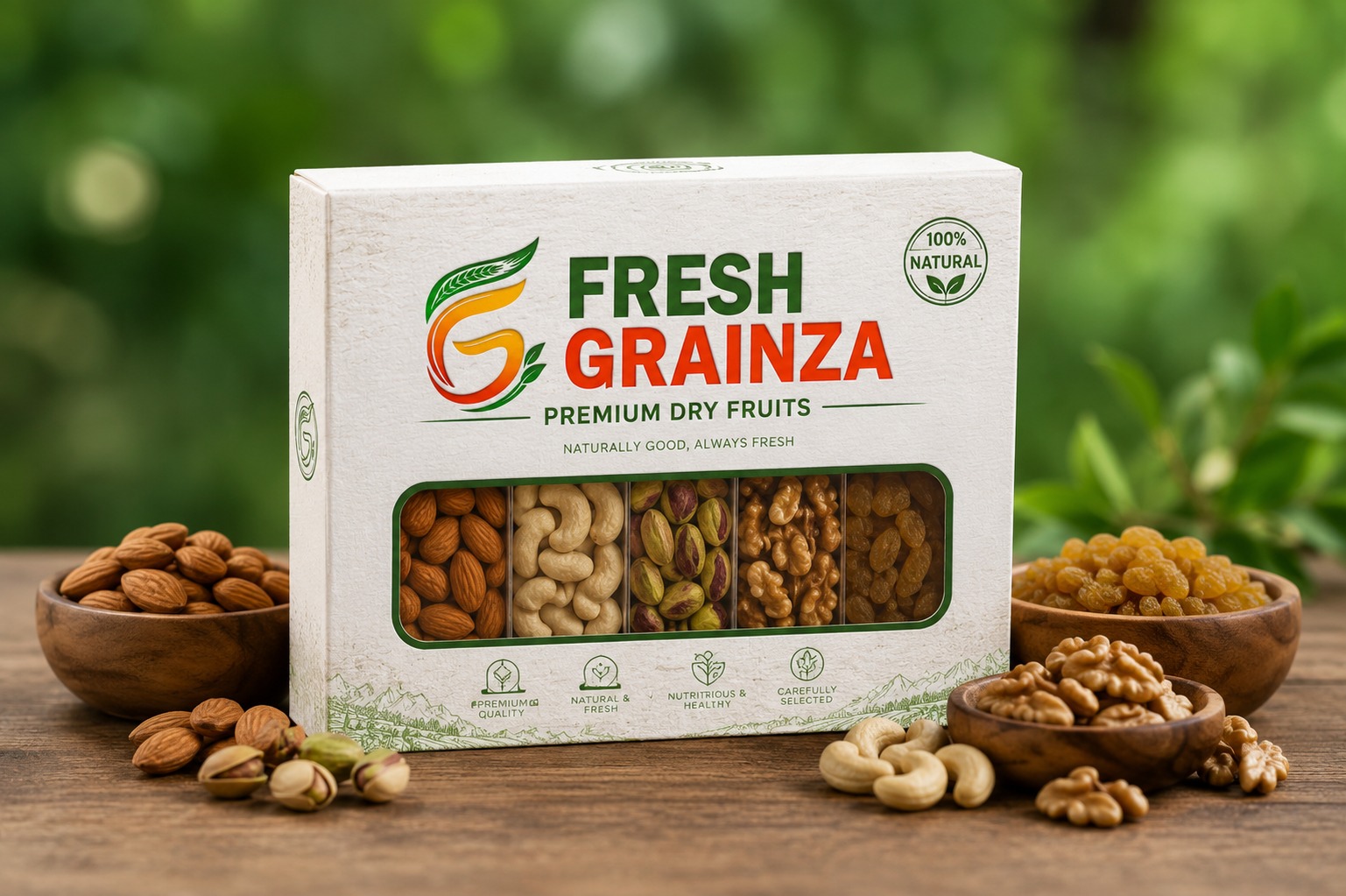 Premium Boxed Mixed Nuts